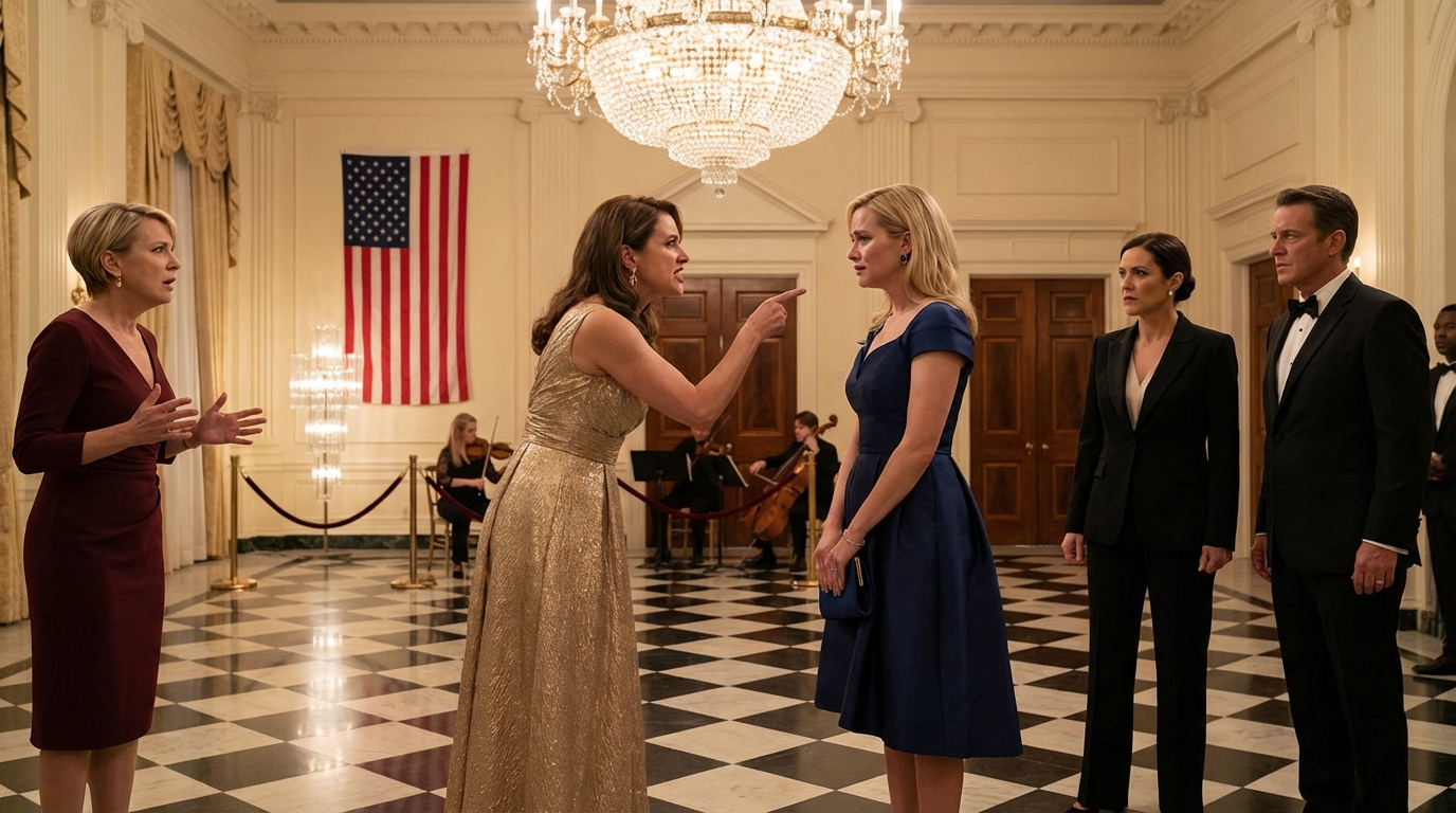 „Zawołajcie natychmiast właścicielkę!” – krzyknęła siostra do klubu wiejskiego. „Ona tu nie pasuje”. Mama ją poparła: „Proszę, niech ją wyprowadzą”. Czekałem cierpliwie. Potem kierownik uśmiechnął się i powiedział: „Pani Anderson jest właścicielką”. W sali zapadła głucha cisza…