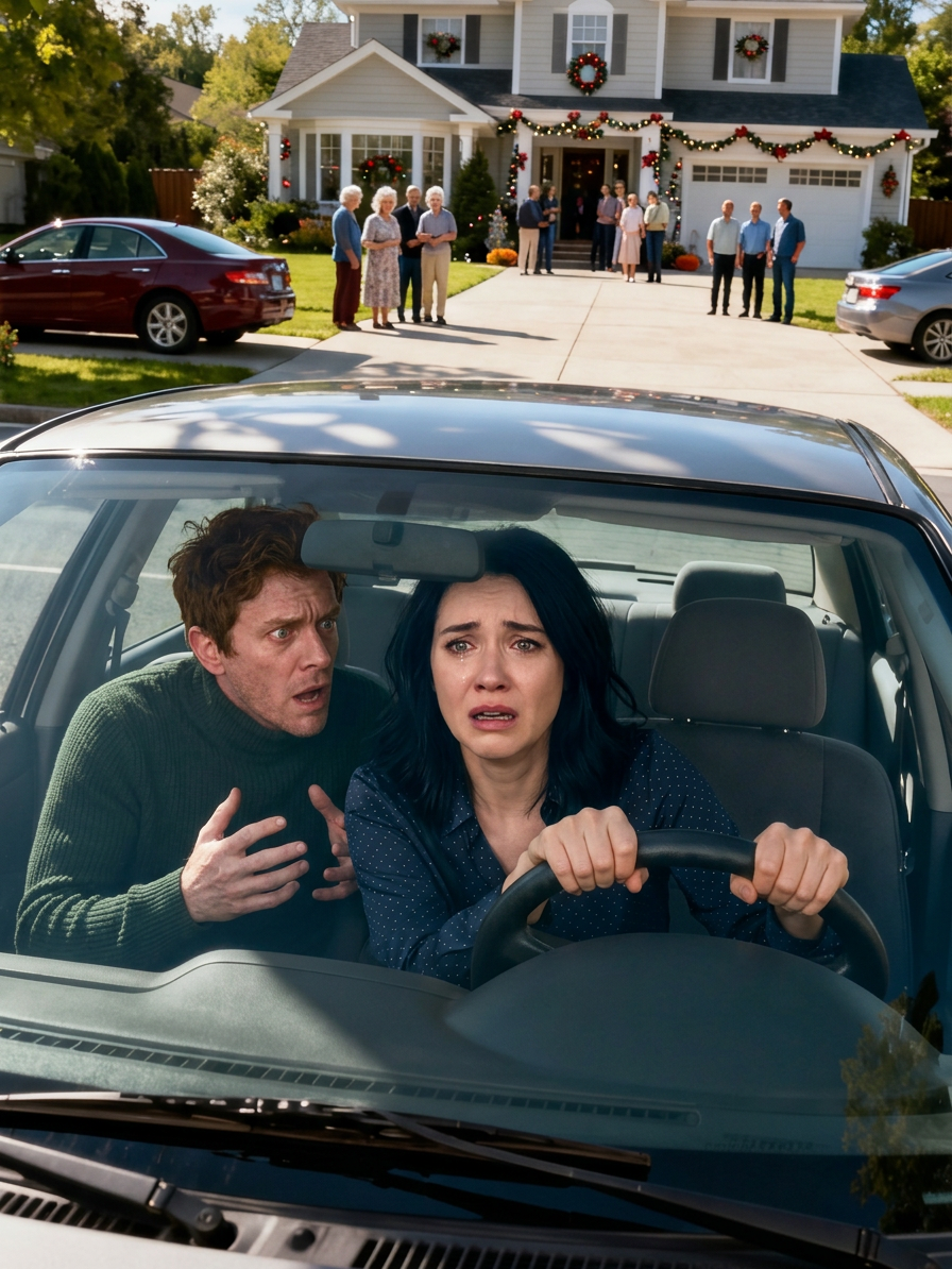 „Zawróć samochód. TERAZ” – wyszeptał mój mąż. Postanowiłam mu zaufać i to nas uratowało…