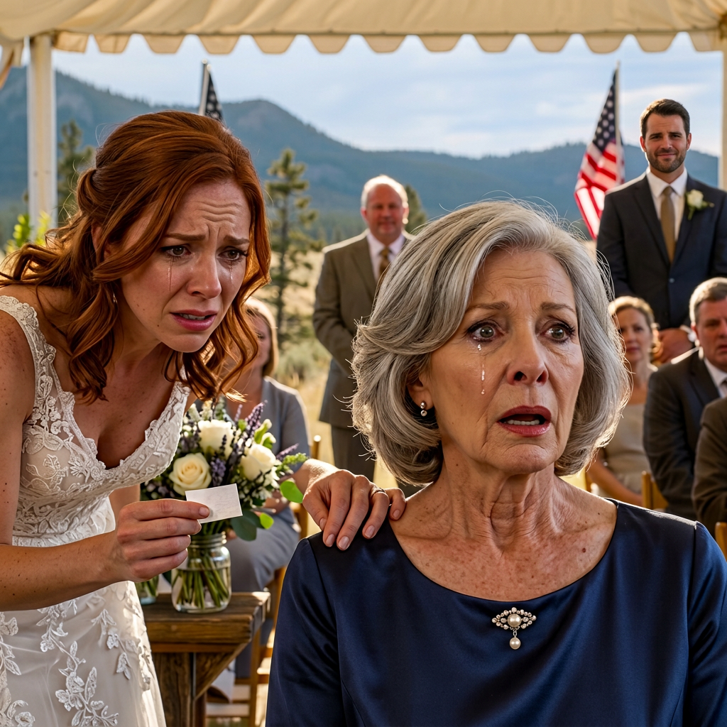 Podczas swojego ślubu moja córka wręczyła mi liścik z bukietu, w którym było napisane: „Mamo, pomóż mi”