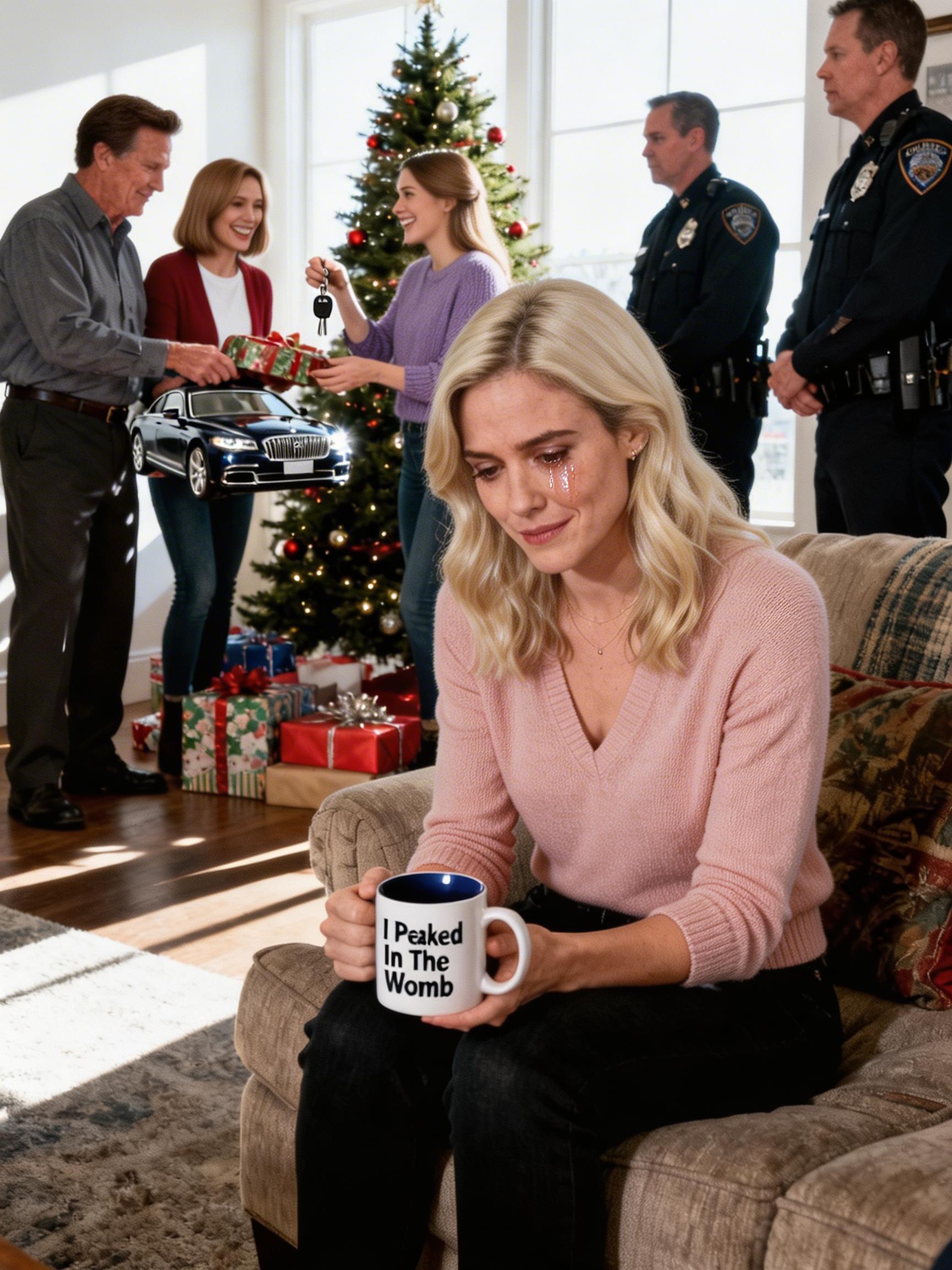 Na święta dostałem kubek z napisem: „Osiągnąłem szczyt w łonie matki”. Moja siostra dostała nowy samochód. Podziękowałem im z uśmiechem. Potem wykonałem jeden telefon w drodze do domu. Trzy dni później samochód mojej siostry zniknął, a moi rodzice byli przesłuchiwani przez policję…