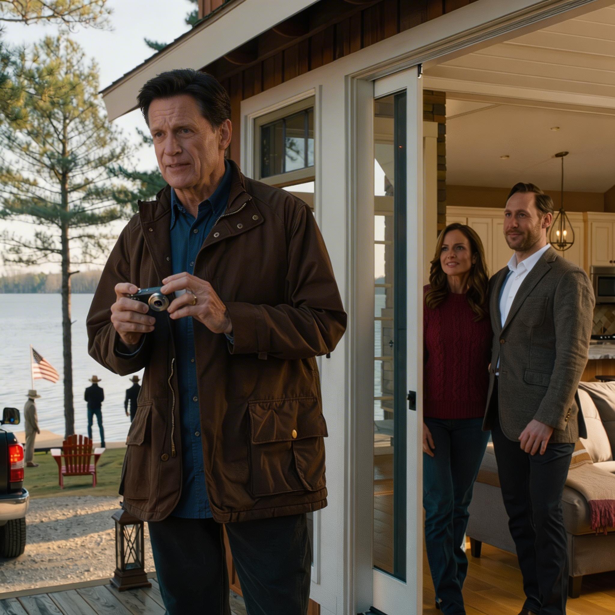 Przyłapałem żonę mojego syna z innym mężczyzną w moim domku nad jeziorem. Więc wykonałem jeden telefon i…