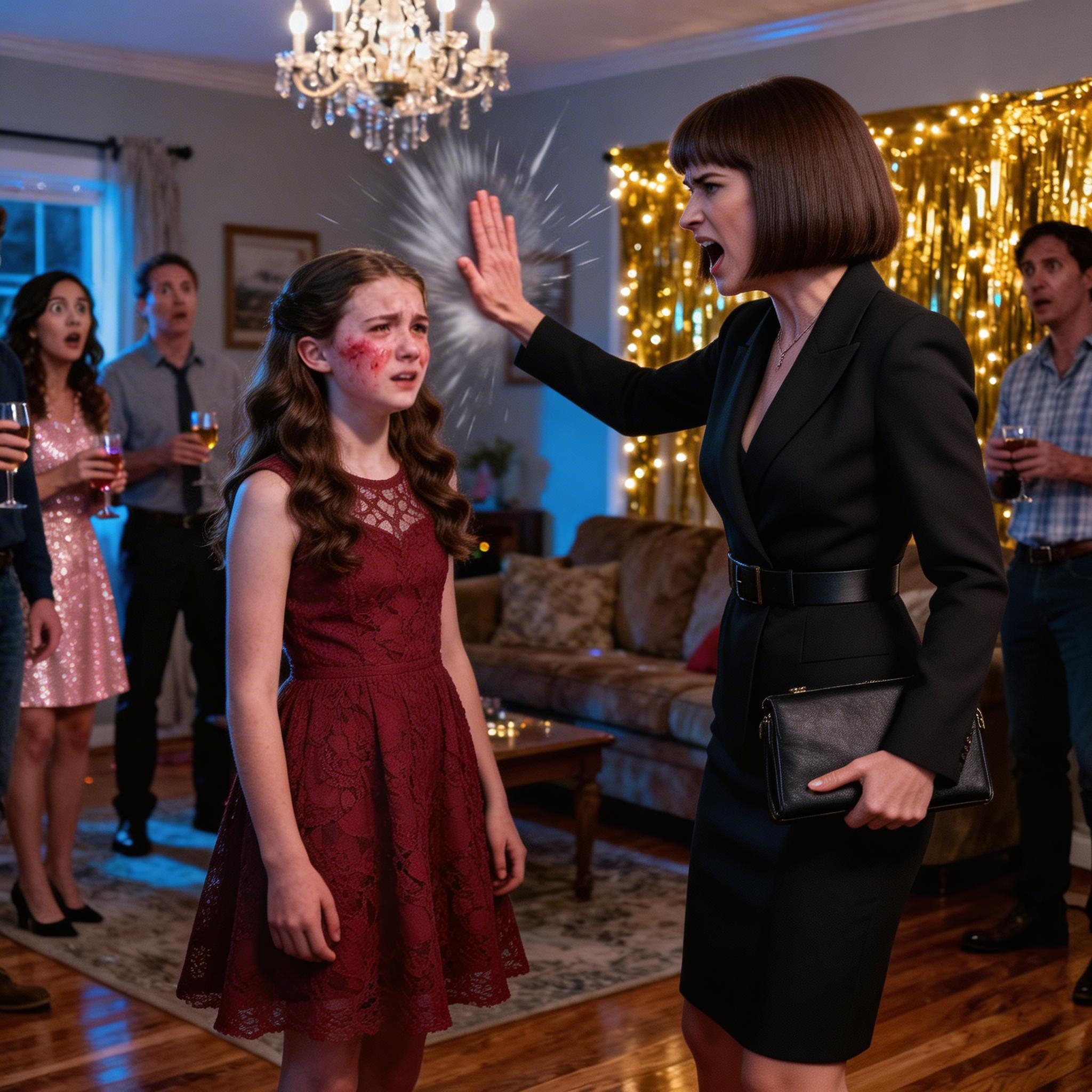 „Przynosisz wstyd!” Mama uderzyła mnie mocno w twarz. Goście na przyjęciu zamilkli. „Wynoś się!” krzyknęła. Wyszedłem cicho. Następnego ranka zadzwoniłem do banku: „Zamroźcie konta, które zasilam”. Jej telefon…