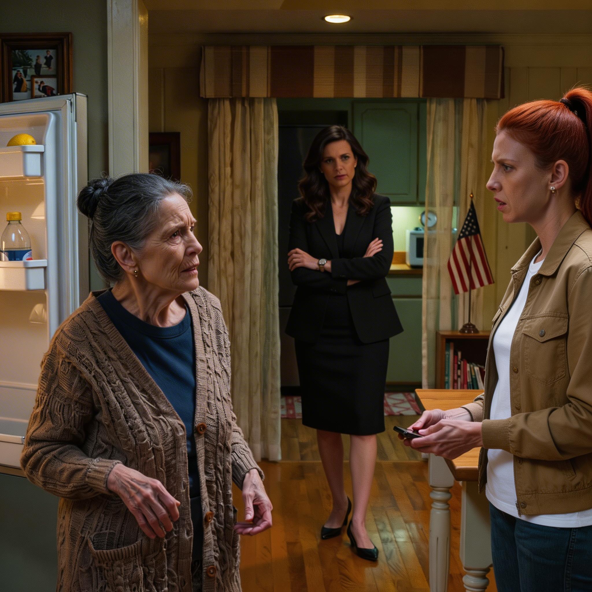 Moja córka znalazła mnie siedzącą w ciemności bez jedzenia, mimo że dostaję 10 000 dolarów miesięcznie. Kiedy moja synowa powiedziała, że ​​kontroluje każdego dolara, moja córka zdjęła kolczyki i zrobiła TO, CO ZROBIŁA