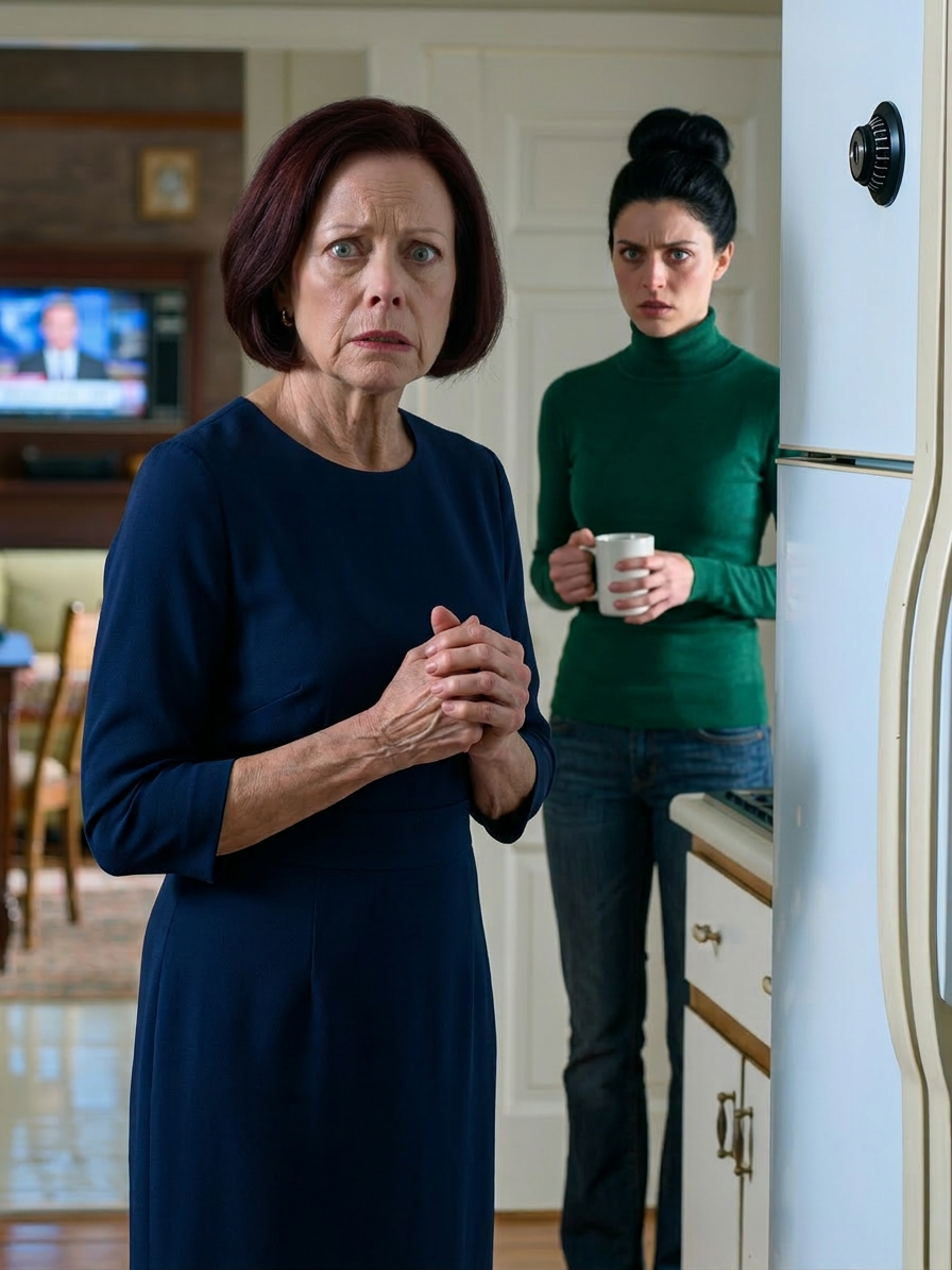 Kiedy pewnego październikowego wieczoru wróciłam do domu, zobaczyłam ciężki, czarny zamek w drzwiach spiżarni w mojej kuchni. Synowa uśmiechnęła się i nazwała to „wspólną przestrzenią”. Nic nie powiedziałam. O świcie cicho otworzyłam zamek, zostawiłam jedną odręczną notatkę i zadzwoniłam do mojego prawnika. Podczas kolacji mój syn kroił pieczonego kurczaka, a ja zapytałam o jedną rzecz: datę wyprowadzki z domu, za który sama zapłaciłam.