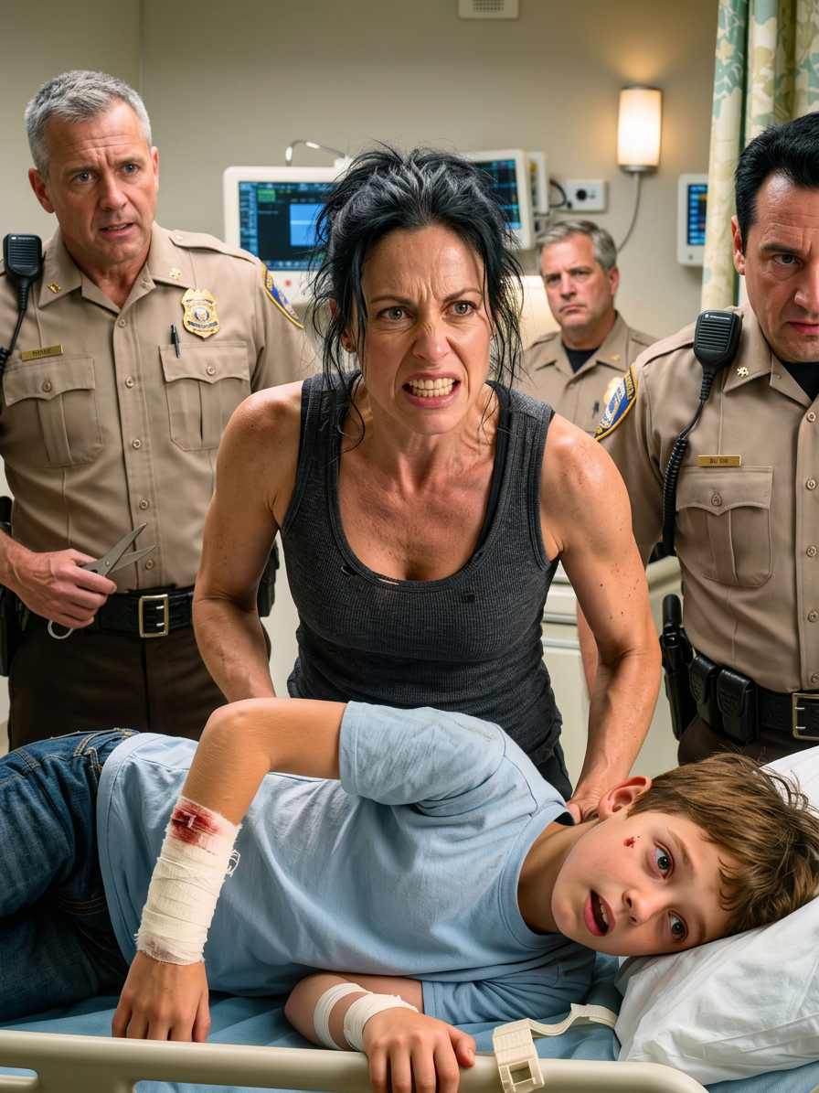 O 00:47 mój 11-letni syn wyszeptał: „Mamo, wujek wepchnął mnie do szyby – wszędzie krew”. Kilka minut później policja związała moje krwawiące dziecko opaskami zaciskowymi i spokojnie wysłuchała relacji mojego brata. O świcie przyjechałam jako matka i adwokatka, wyciągnęłam nagrania z monitoringu, stary nakaz sądowy i potwierdzenia z kasyna – i wywróciłam całą sprawę do góry nogami. Tego wieczoru mój brat był w kajdankach, rodzice szlochali na korytarzu, a ja podjęłam decyzję, która na zawsze zakończyła naszą „rodzinę”.