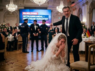 „Versteck dich in der Umkleide“, flüsterte die Ladenbesitzerin kurz vor der Hochzeit meiner Tochter. Fünf Minuten später…