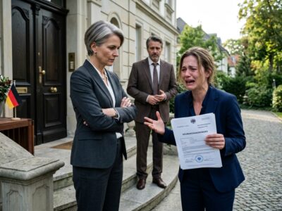 Die 26-jährige Frau meines Ex-Mannes erschien an meiner Tür mit Räumungspapieren und einem selbstgefälligen Lächeln, überzeugt davon, dass meine Villa nun dem Unternehmen ihres Vaters gehörte.